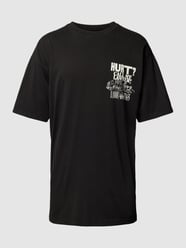 T-shirt z nadrukiem z napisem model ‘CALL MY LAWYER’ od MARKET Czarny - 30