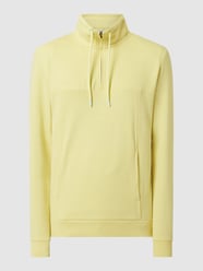 Regular Fit Troyer aus Sweat  von edc By Esprit Gelb - 6
