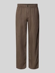 Leinenhose mit elastischem Bund Modell 'KARL LAWRENCE' von JACK & JONES - 34