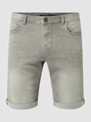 Szorty jeansowe z dodatkiem streczu model ‘Seatle’ od CARS JEANS Niebieski - 48