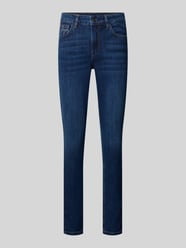 skinny fit jeans met labeldetail van Liu Jo White - 6