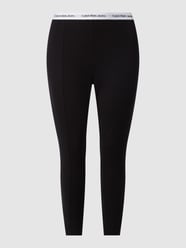 PLUS SIZE Leggings mit Logo-Bund von Calvin Klein Jeans Plus Schwarz - 33