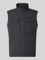 Kamizelka o kroju regular fit z naszywanymi kieszeniami model 'Bergheim' od Icepeak - 35