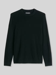 Sweter z mieszanki bawełny o miękkim, fakturowanym wyglądzie od Marc O'Polo - 37