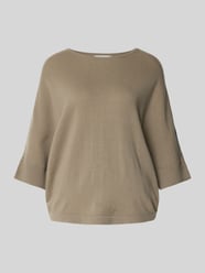 Sweatshirt mit Kaschmir-Anteil von Juvia Beige - 40