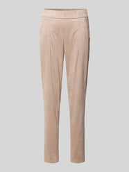 Stoffhose mit elastischem Bund Modell 'CANDICE' von Raffaello Rossi Beige - 17