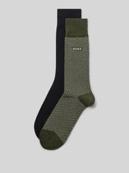 Socken aus Baumwoll-Mix im 2er-Pack von BOSS - 42