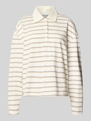 Shirt met lange mouwen en polokraag, model 'Anna' van My Essential Wardrobe - 19