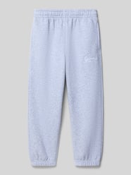 Regular fit sweatpants met logostitching van Karl Kani - 43