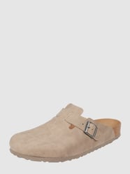 Clogs mit Logo-Details Modell 'Boston' von Birkenstock Braun - 19
