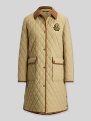 Regular Fit Steppmantel mit Logo-Stitching von Lauren Ralph Lauren Beige - 1