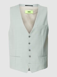Gilet met paspelzakken, model 'Monopoli' van Cinque Groen - 41