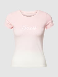 T-Shirt mit Farbverlauf von Guess Pink - 40