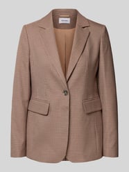 Regular Fit Blazer mit Pattentaschen von MORE & MORE Bordeaux - 21