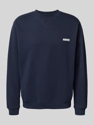 Sweatshirt met labelprint, model 'Cane Pho Crew' van WOODBIRD - 2