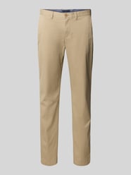 Straight Fit Chino aus Baumwoll-Mix Modell 'DENTON' von Tommy Hilfiger Beige - 37