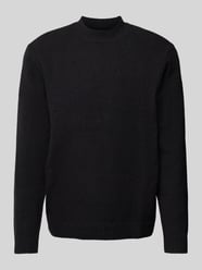 Sweter dzianinowy z kołnierzykiem polo model 'MAVERICK' od JACK & JONES Premium - 2