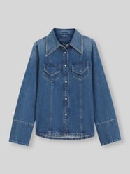 Slim Fit Jeansbluse aus reiner Baumwolle Modell 'C_SLIM' von BOSS Orange - 24