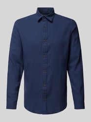 Regular Fit Freizeithemd mit Kentkragen Modell 'JOSHUA' von Jack & Jones Blau - 10