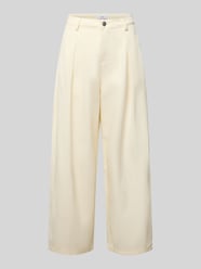 Jeans mit Bundfalten Modell 'RIM' von SUNCOO PARIS - 9