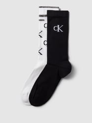 Sokken met labeldetails in een set van 2 paar van Calvin Klein Jeans Zwart - 3