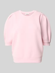 Regular fit sweatshirt van scuba van s.Oliver RED LABEL Fuchsia - 19