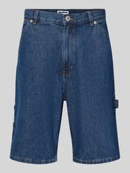 baggy fit korte jeans met steekzakken van REVIEW - 48