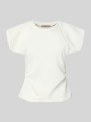 Blusenshirt aus Viskose-Mix mit Puffärmeln von Rinascimento - 17