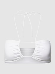 Bikini-Oberteil mit Cut Out von Calvin Klein Underwear Weiß - 47