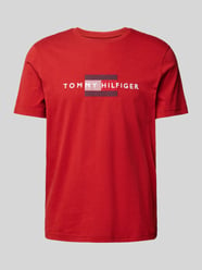 T-Shirt mit Label-Print von Tommy Hilfiger - 48