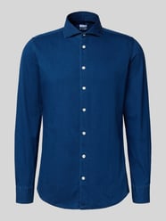 Slim fit zakelijk overhemd met kentkraag, model 'Spread' van SEIDENSTICKER - 24