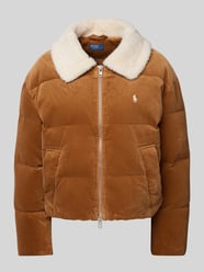 Cordjacke mit Zweiwege-Reißverschluss von Polo Ralph Lauren Braun - 37