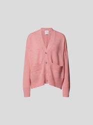 Strickjacke mit V-Ausschnitt von Barrie Rosa - 11