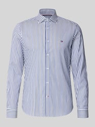 Koszula biznesowa o kroju tailored fit z mieszanki bawełny od Tommy Hilfiger - 17