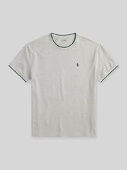 Koszulka T-shirt z mieszanki bawełny w kroju regular fit z kontrastowymi paskami od Polo Ralph Lauren - 19