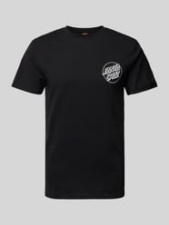 T-Shirt mit Label-Print von SANTA CRUZ Schwarz - 31