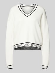 Gebreide pullover met V-hals van LIU JO SPORT - 41