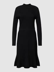 Kleid in Strick-Optik von ROBE LÉGÈRE Schwarz - 19