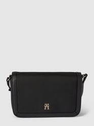 Handtasche mit Label-Applikation Modell 'ESSENTIAL' von Tommy Hilfiger Schwarz - 32