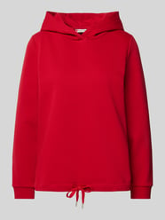 Hoodie mit Kapuze von Street One Rot - 22