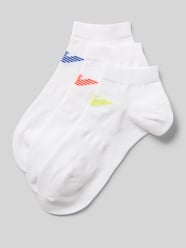 Socken mit Label-Print im 3er-Pack von Emporio Armani - 7