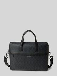 Laptoptasche mit verstellbarem Schulterriemen von CK Calvin Klein Schwarz - 4