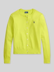Regular Fit gebreid vest van katoenmix van Polo Ralph Lauren - 40