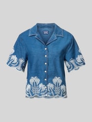 Regular Fit Bluse mit Stitchings Modell 'PETRA' von GUESS - 10