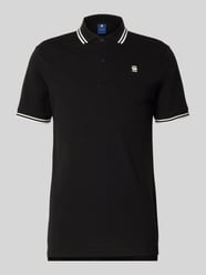 Slim Fit Poloshirt mit Label-Stitching Modell 'Dunda' von G-Star Raw - 34