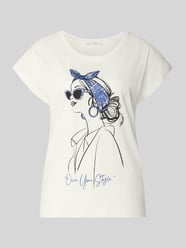 T-Shirt aus Baumwoll-Viskose-Mix von Christian Berg Woman - 2