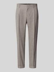 Regular fit pantalon met wol, model 'LUIS' van Strellson Beige - 20