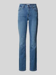 Bootcut Fit Jeans im 5-Pocket-Design Modell 'Melanie' von MAC Blau - 21