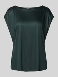Blusenshirt mit Kappärmeln Modell 'SOPARMA' von OPUS Grün - 30