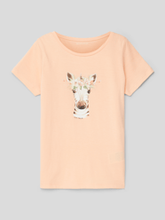 T-Shirt mit Motiv-Print von Tom Tailor Orange - 19